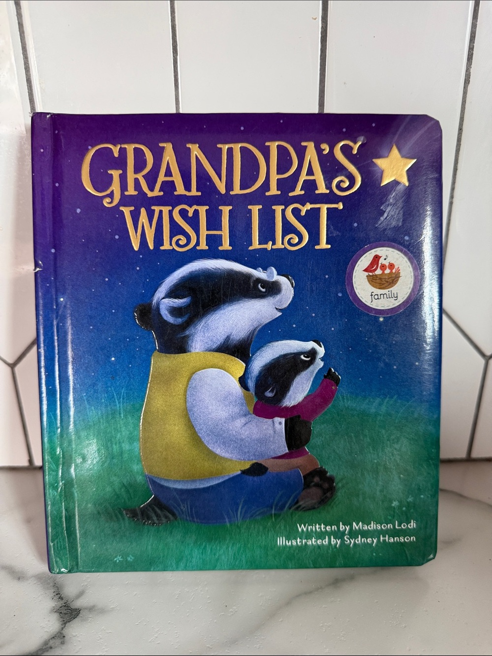 “Grandpa’s Wish List” Cottage Door Press Padded Board Book